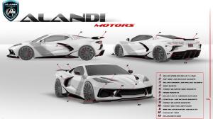 Chevrolet Corvette Stingray Centurion by Alandi Motors 2020 года 